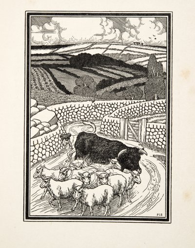 Yendo al mercado, de Cien anécdotas de animales, pub. 1924 de Percy J. Billingshurst