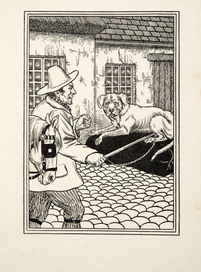Fidelidad inamovible, de Cien anécdotas de animales, pub. 1924 de Percy J. Billingshurst