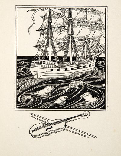 Focas Musicales, de Cien Anécdotas de Animales, pub. 1924 de Percy J. Billingshurst