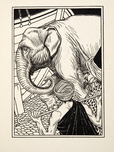 Noble perseverancia, de Cien anécdotas de animales, pub. 1924 de Percy J. Billingshurst
