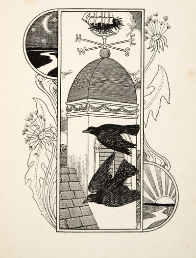 Grajos extraños, de Cien anécdotas de animales, pub. 1924 de Percy J. Billingshurst