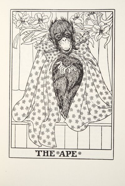 El Mono, de las Fábulas de Fontaine, pub. 1905 de Percy J. Billingshurst