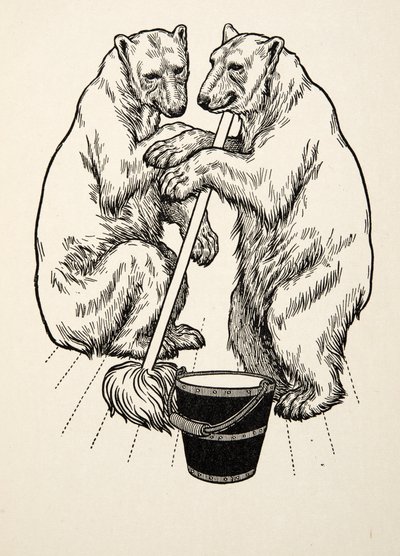 Los cachorros de oso, de Cien anécdotas de animales, pub. 1924 de Percy J. Billingshurst