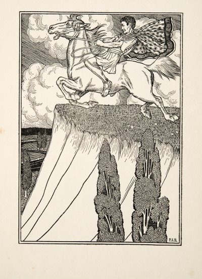La muerte de Antíoco vengada, de Cien anécdotas de animales, pub. 1924 de Percy J. Billingshurst