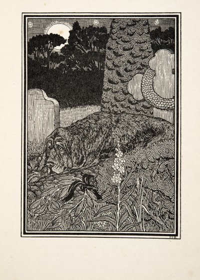 El perro de Montargis, de Cien anécdotas de animales, pub. 1924 de Percy J. Billingshurst
