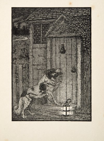 El perro de Terranova, de Cien anécdotas de animales, pub. 1924 de Percy J. Billingshurst