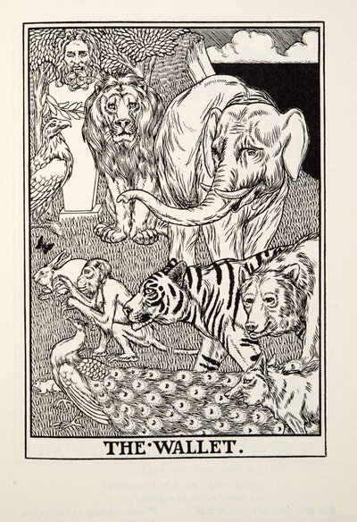 La Cartera de Fábulas de Fontaine, pub. 1905 de Percy J. Billingshurst