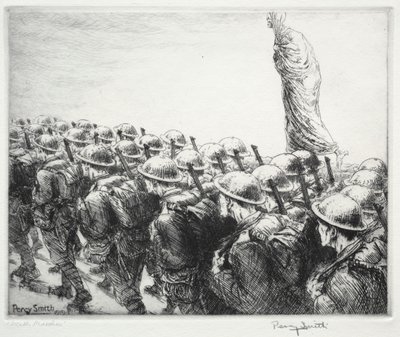 Danza de la muerte: La muerte marcha de Percy John Delf Smith