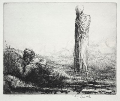 Danza de la muerte: La muerte reflexiona de Percy John Delf Smith