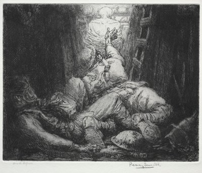 Danza de la muerte: La muerte se niega de Percy John Delf Smith
