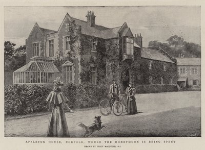 Casa Appleton, Norfolk, donde se pasa la luna de miel de Percy Macquoid