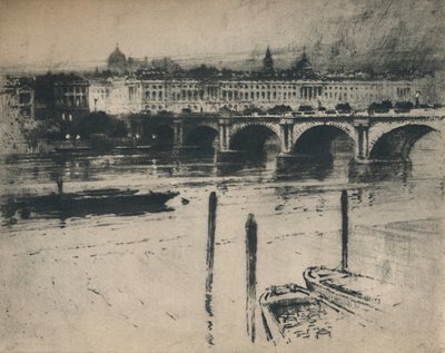 Puente de Waterloo, 1927 de Percy Robertson
