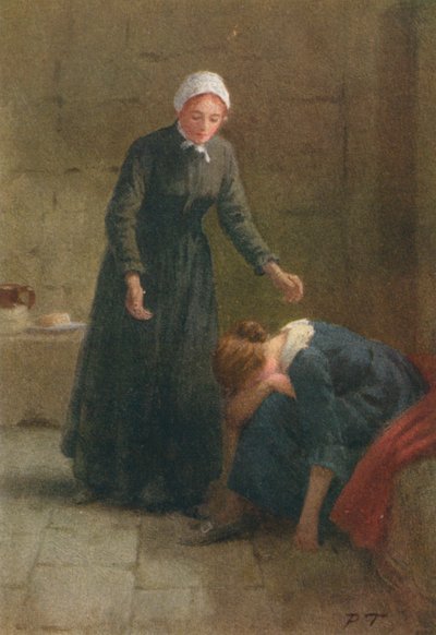 Ilustración para Adam Bede de George Eliot (litografía en color) de Percy Tarrant