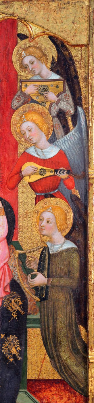 Vierge entouree d