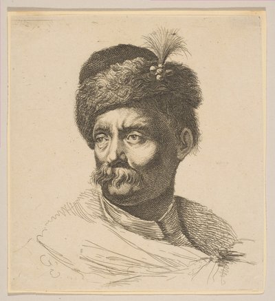 Busto de un polaco, después de 1641 de Peregrine Lovell