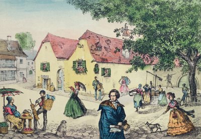 Casa del Testamento de Heiligenstadt en Viena donde Beethoven se alojó en un intento de curar su sordera de Perger