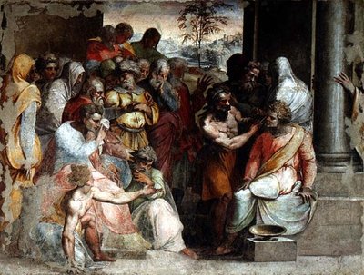 El juicio de Zaleucus, c.1525 de Perino del Vaga