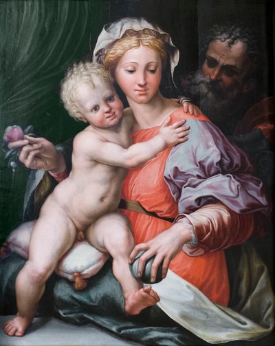 Sagrada familia de Perino del (1501 47) Vaga