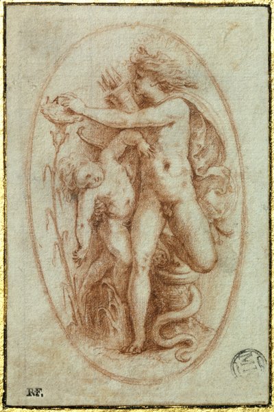 Apolo y Jacinto de Perino del Vaga