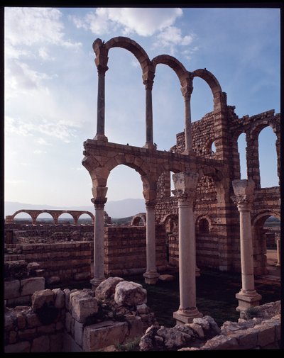 Vista de la ciudad, 705-710 d.C. de Period Umayyad