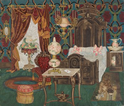 Dormitorio, 1882, 1935-1942 de Perkins Harnly