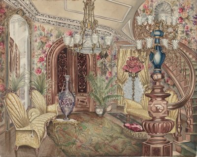 Vestíbulo, 1935-1942 de Perkins Harnly