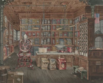Tienda de comestibles, 1935-1942 de Perkins Harnly