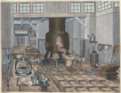 Fundición de hierro, 1910 de Perkins Harnly