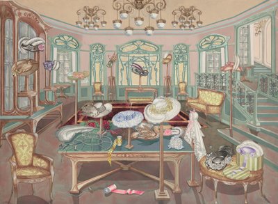Tienda de Sombrerería, 1905 de Perkins Harnly