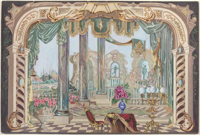 Telón de fondo del escenario de Perkins Harnly