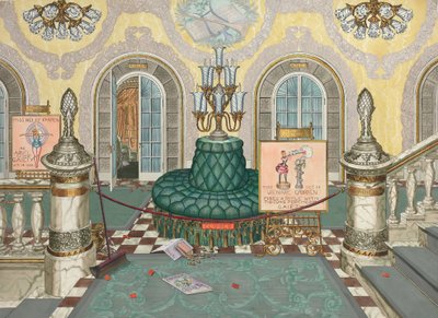 Vestíbulo del teatro, 1935-1942 de Perkins Harnly