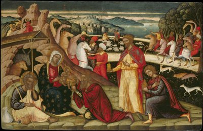 La adoración de los magos, c. 1525 de Permeniatis Ioannis