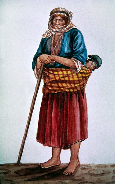 Una madre campesina de Persian School