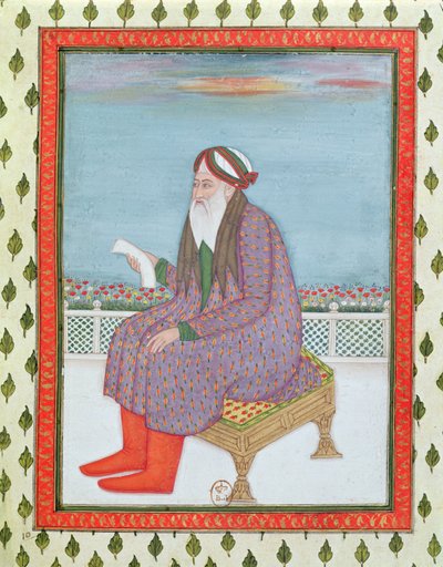 Un doctor árabe de teología de Persian School