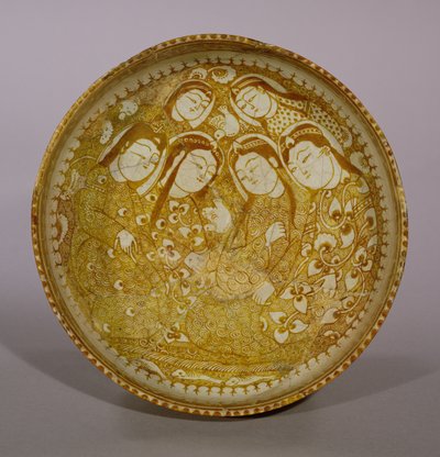Cuenco, de Kashan, Irán, período selyúcida, 1211-12 d.C. de Persian School