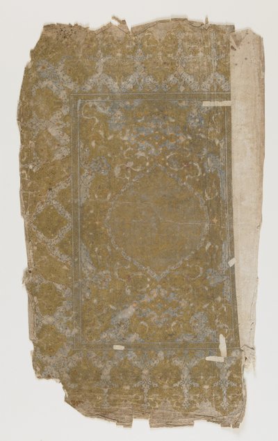 Folio de un Rawzat al-safa de Persian School