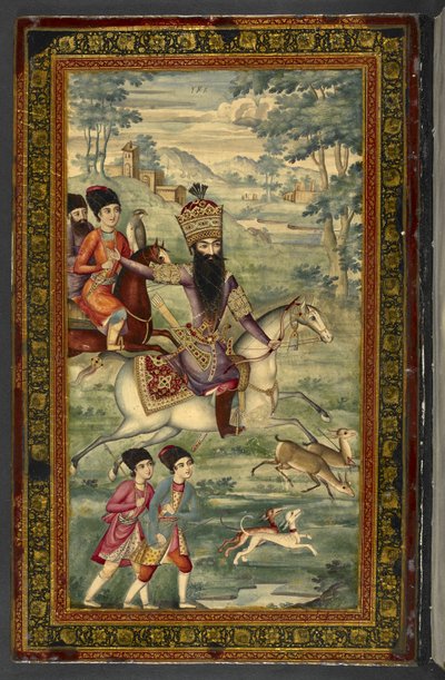 IO Islámico 3558 Retrato de Fath-Ali Shah Qajar, 