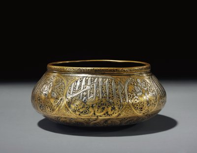 Cuenco incrustado, Fars, Persia de Persian School