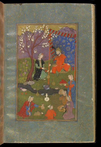Jamshid u Khurshid, c.1600 de Persian School