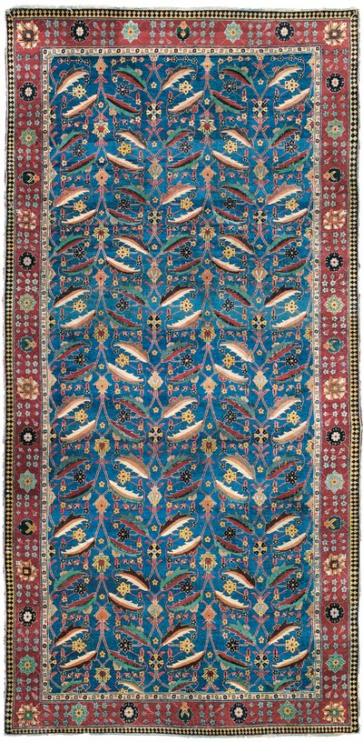 Alfombra "Jarrón" de Kirman, Sureste de Persia, mediados del siglo XVII de Persian School