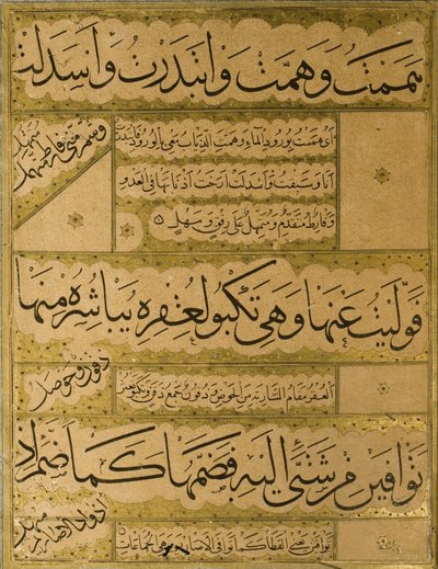 Manuscrito del Gulistan de Sadi, 1787 de Persian School