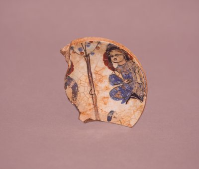 Fragmento de cerámica de Persian School