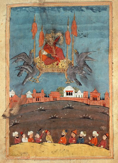 La alfombra voladora, del poema 