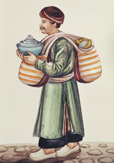 El comerciante de cerámica de Persian School