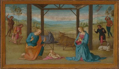 La Natividad de Perugino