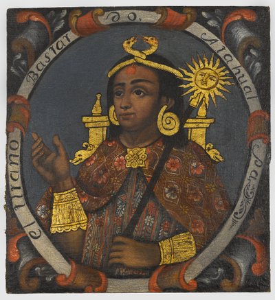 Atahualpa, 14º y último Rey Inca de Peruvian School