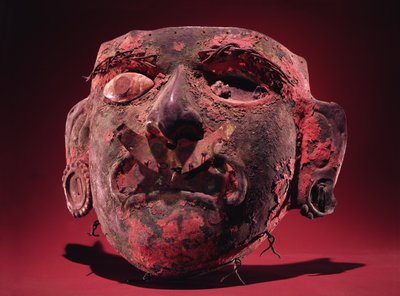 Máscara Inca de Peruvian School