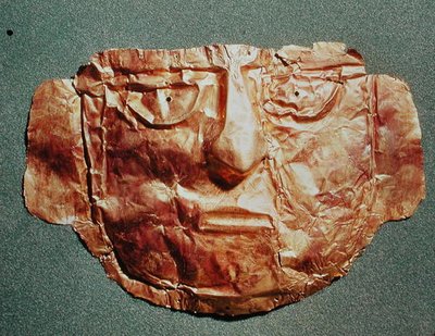 Máscara funeraria, de Perú de Peruvian School