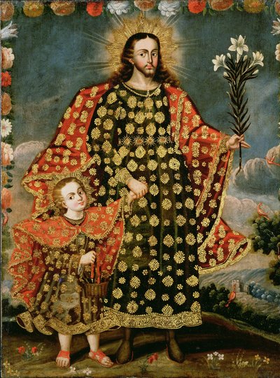 San José y el Niño Jesús de Peruvian School