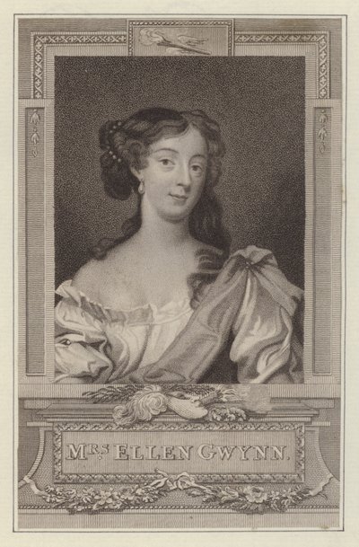 Nell Gwyn, amante del Rey Carlos II de Peter (after) Lely